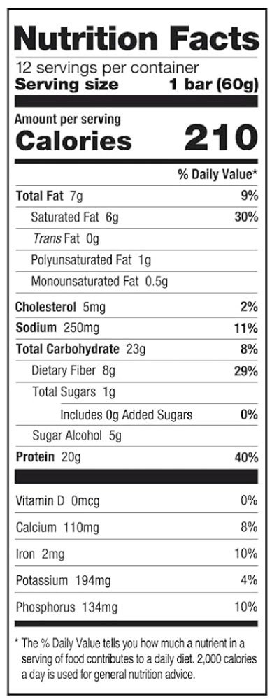 One | Barras de Proteína 60 grs | Alimentos Sostenibles