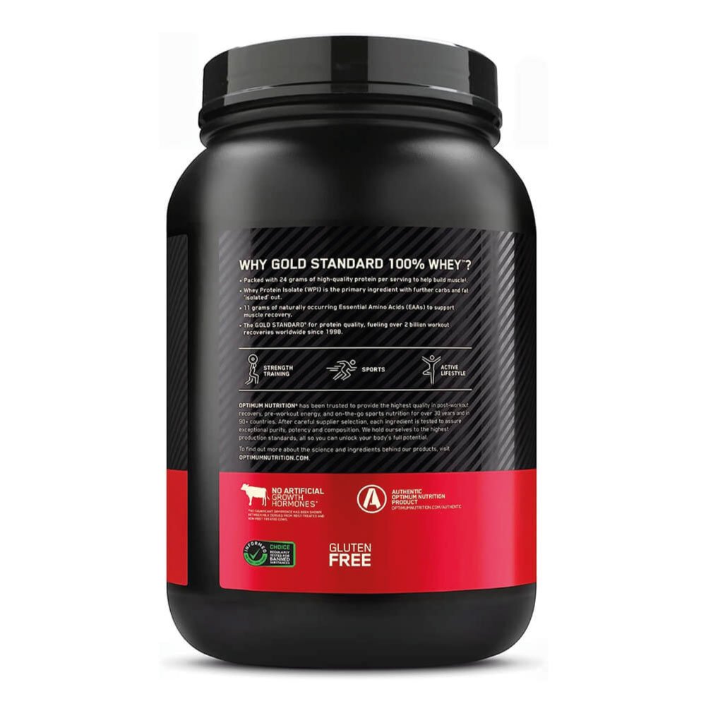 Optimum Nutrition | Gold Standard Whey 1,85 lbs Cookies & Cream | Alimentos Sostenibles