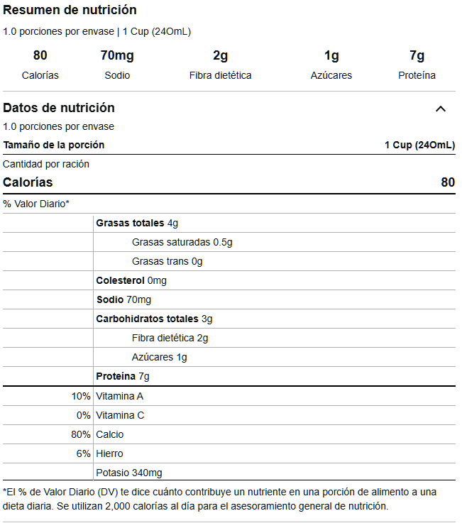 Silk | Leche de Soya Orgánica | Alimentos Sostenibles