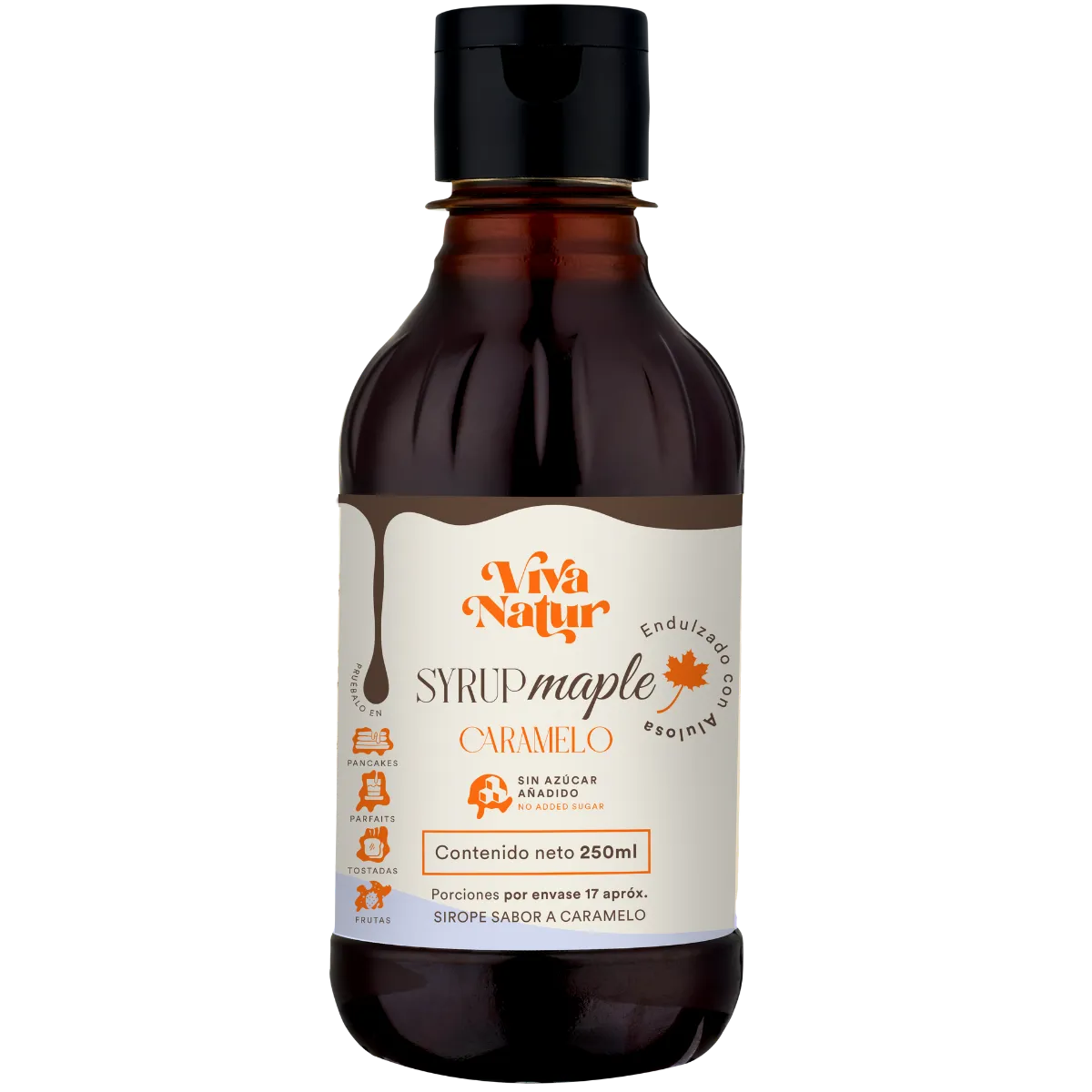 Viva Natur | Syrup Maple Caramelo | Alimentos Sostenibles