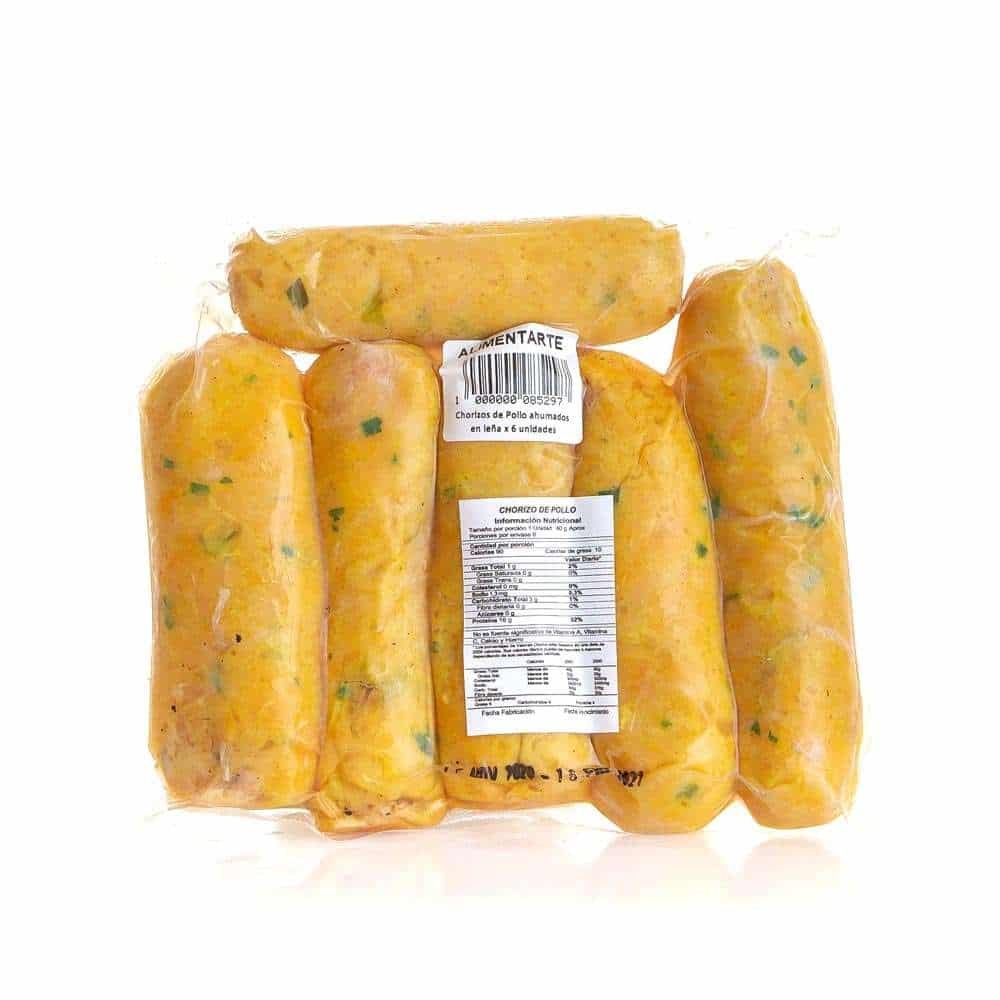 Aiyana | Chorizo de Pollo | Alimentos Sostenibles