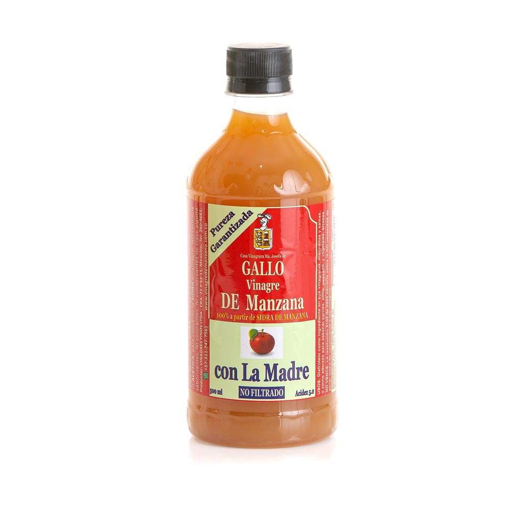 Del Gallo | Vinagre de Manzana | Alimentos Sostenibles