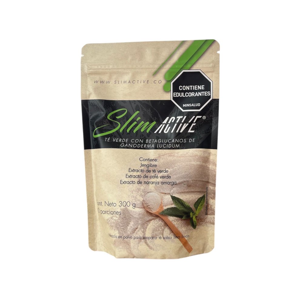 Slim Active | Premium Tea con Ganoderma | Alimentos Sostenibles