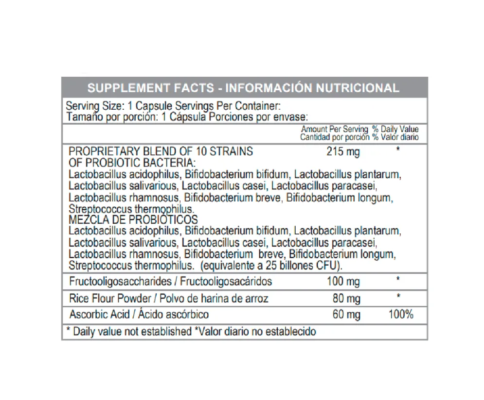 Healthy America | Enterophylus 30 Cápsulas | Alimentos Sostenibles