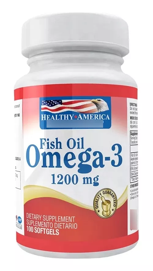 Healthy America | Omega 3 1200 mg | Alimentos Sostenibles