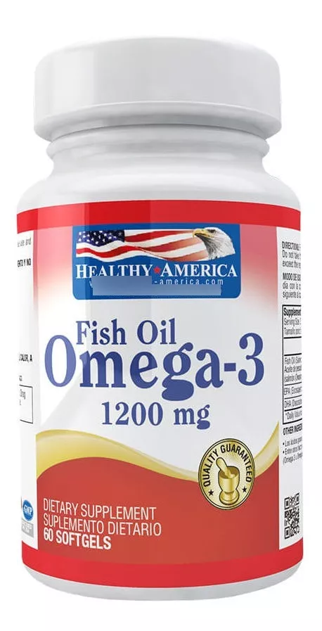 Healthy America | Omega 3 1200 mg | Alimentos Sostenibles