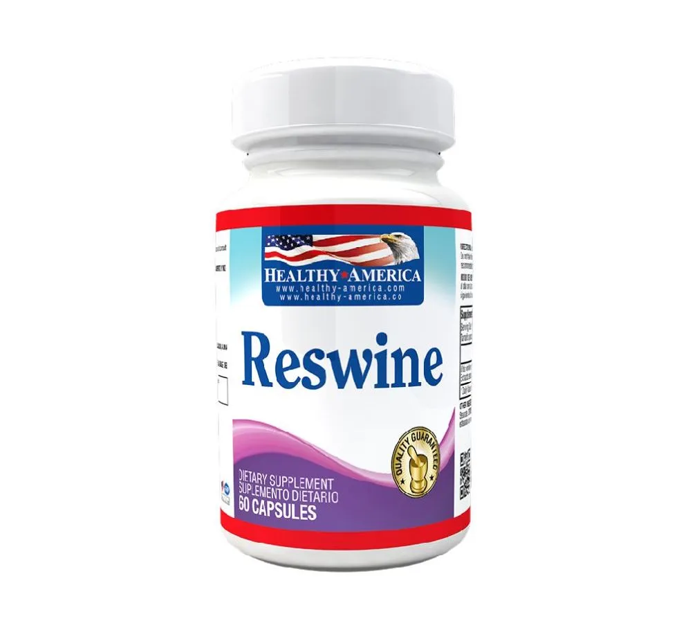 Healthy America | Reswine Resveratrol | Alimentos Sostenibles