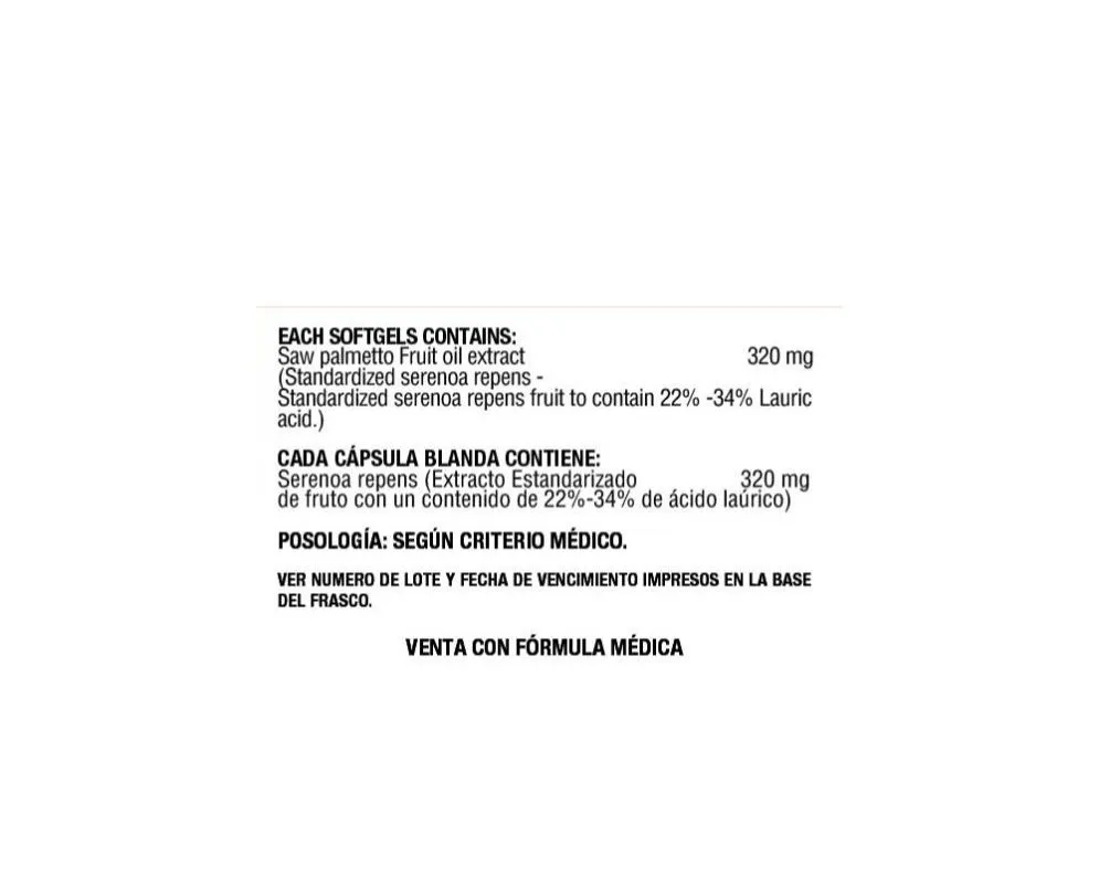 Healthy America | Standarized Saw Palmetto | Alimentos Sostenibles