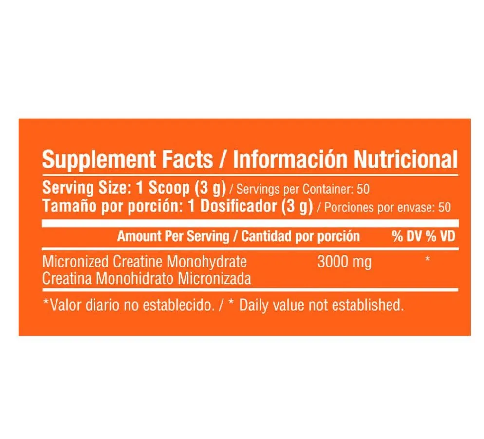 Healthy America | Micronized Creatine Monohydrate | Alimentos Sostenibles