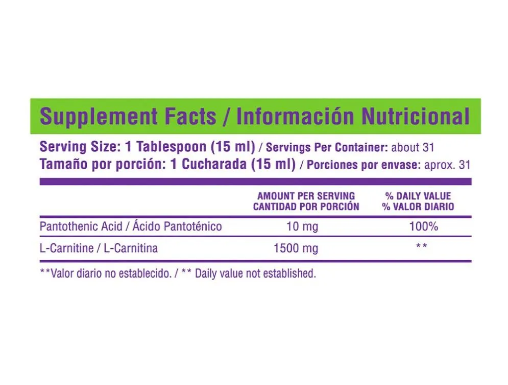 Healthy Sports | L-Carnitina Líquida | Alimentos Sostenibles