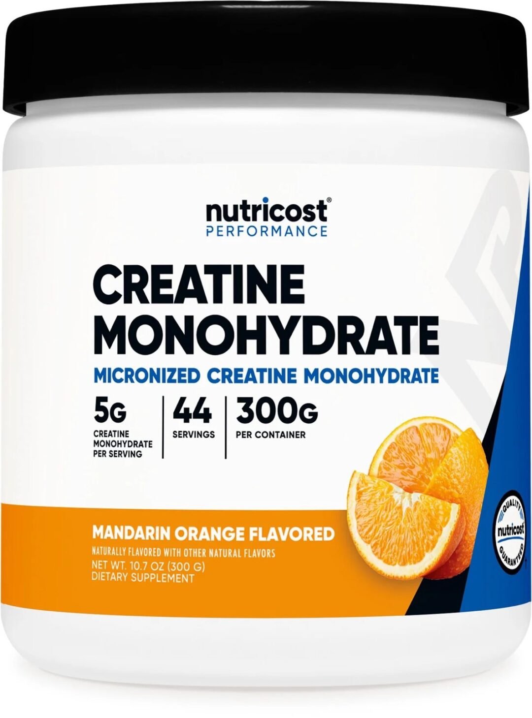 Creatina Monohidratada Micronizada Nutricost 46 servicios sabor - Envase frontal | Alimentos Sostenibles